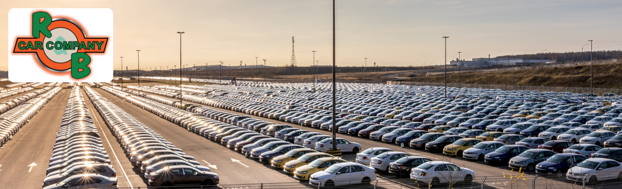 A vast expanse of vehicles, ready to be driven away.