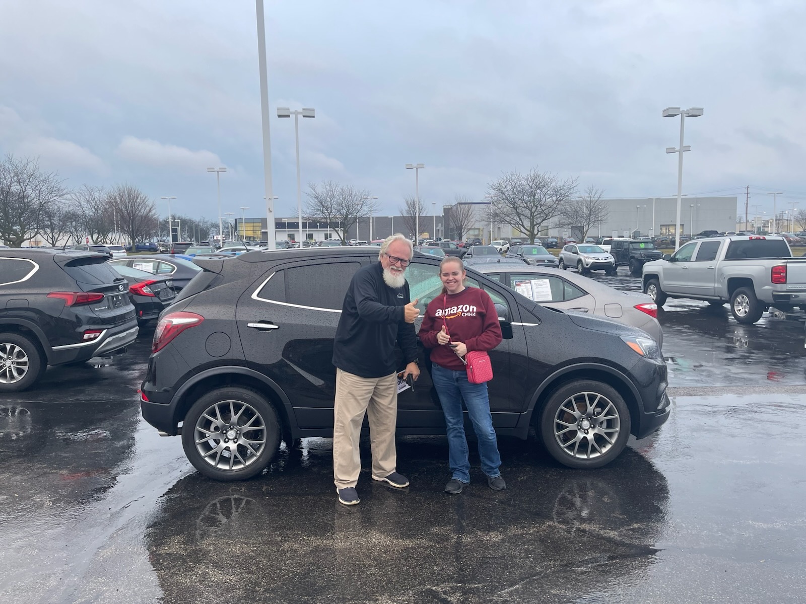Kasey's Buick Encore w Ron