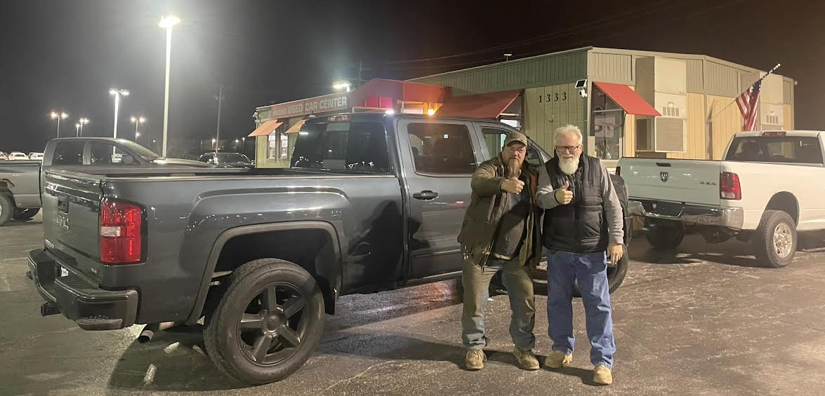 Paul's GMC 4 x 4 w Ron
