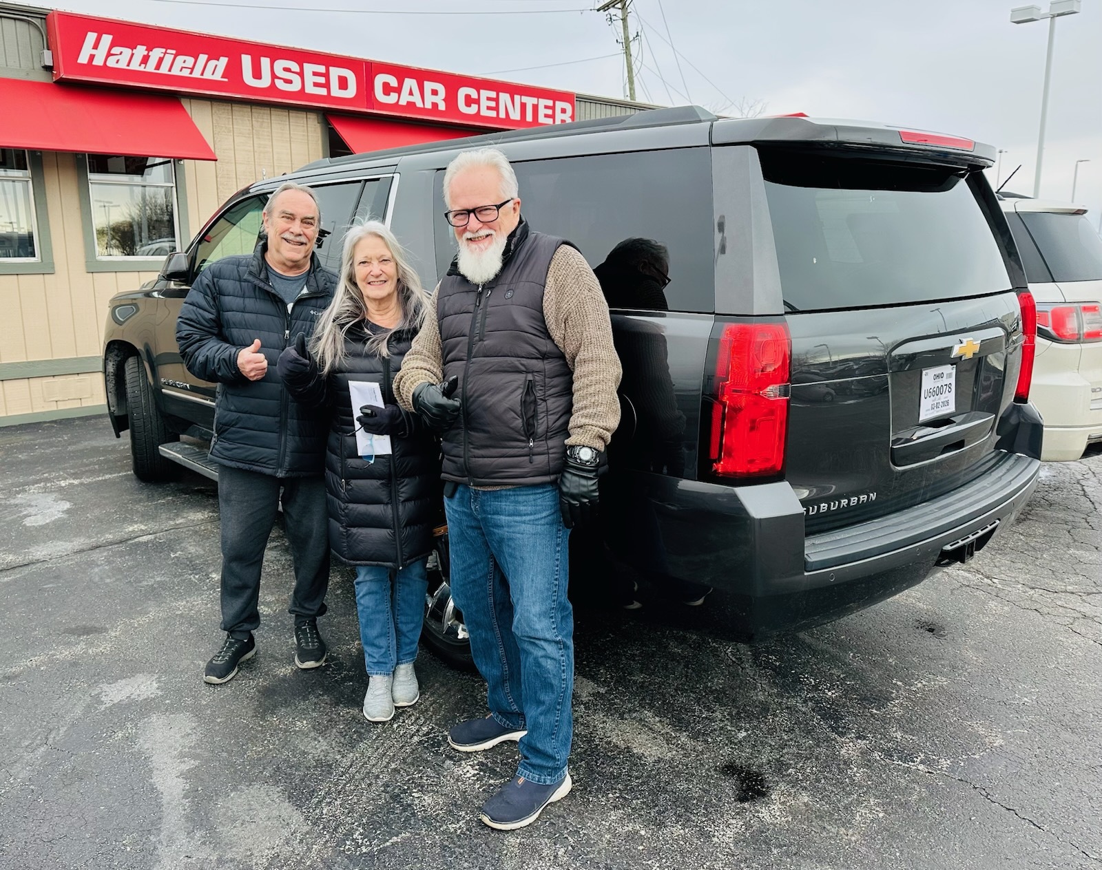 Phil and Robin's Suburban with Ron