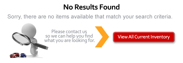 No Inventory Found