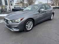 Used, 2019 INFINITI Q50 2.0t PURE, Gray, 140008-1