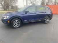 Used, 2021 Volkswagen Tiguan S, Blue, 042427-1
