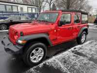 Used, 2021 Jeep Wrangler Unlimited Sport S 4x4, Red, 507272-1